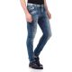 Cipo & Baxx divatos férfi  slim fit  farmer blue