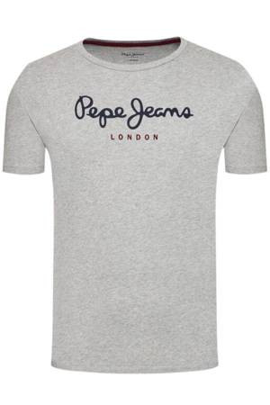 PEPE JEANS férfi póló szürke 