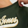 Jack&Jones divatos férfi póló zöld